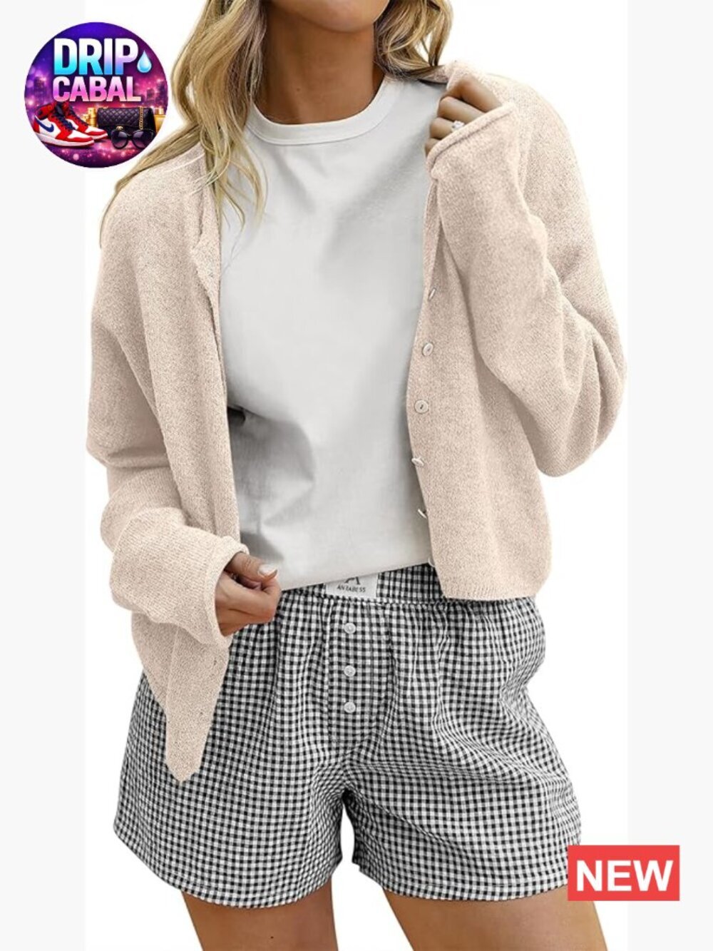 Oversized Button Down Cardigan Sweater Long Sleeve for Women